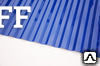 Фото Монолитный профилированный поликарбонат. Синий матовый 0,8 мм