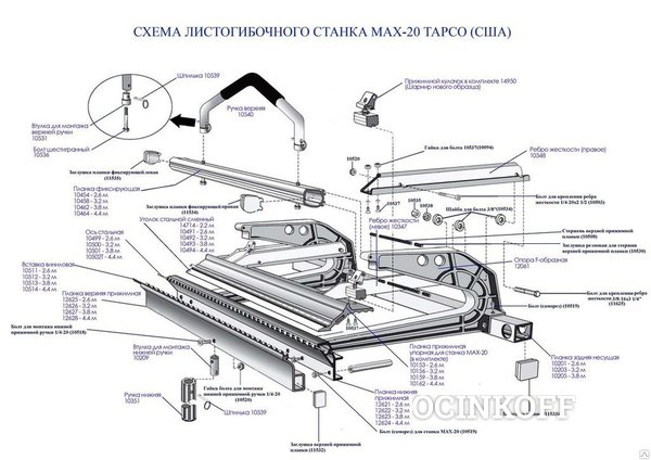 Фото Болт шестигранный для установки верхней фиксирующей ручки