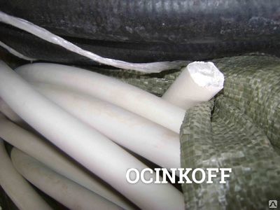 Фото Вакуумная трубка из белой резины размер 10х5 мм