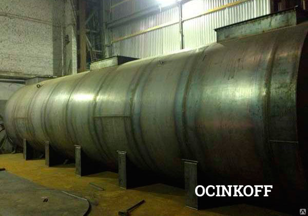Фото Резервуары горизонтальные стальные подземные РГСП для серной кислоты