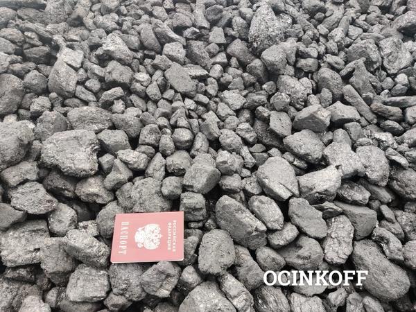 Фото Каменный уголь марки ДПК («длиннопламенный плитный крупный»), фракция 50-200 мм.