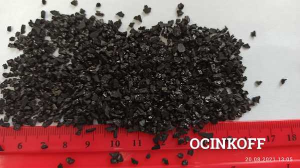 Фото Активированный кокосовый уголь AHPW-PromKarb (фр. 6х12, 12x30, 12x40, 8x40) меш. 25 кг) от производителя