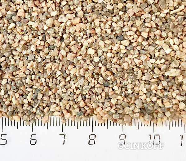 Фото Окатанный Песок Кварцевый ГК1 фр.1,6-1,0 мм. меш. 50 кг.
