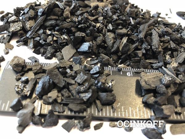 Фото ктивированный уголь марки ДАК мешок 10 кг