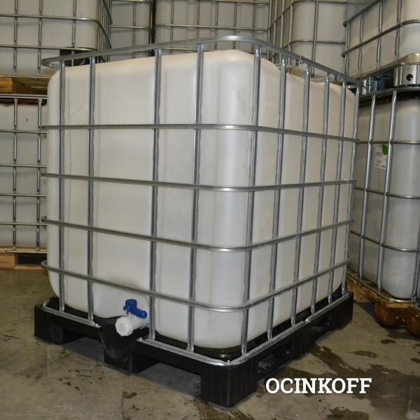 Фото Азотная кислота 56%-57% ГОСТ Р53789-2010 в кубовой емкости (1350 кг)
