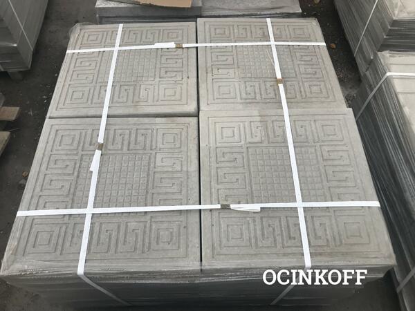 Фото Тротуарная плитка 6К7 500х500х70 мм