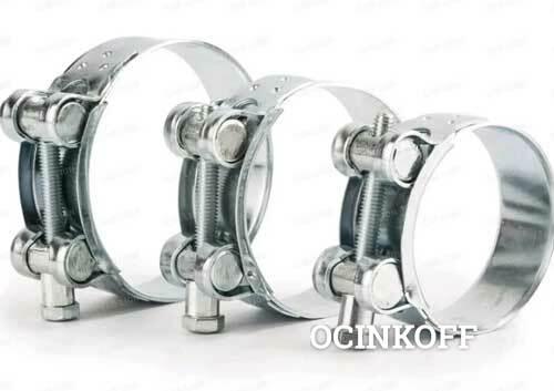 Фото Хомуты силовые одноболтовые