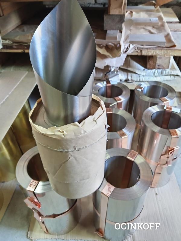 Фото Лента никелевая НП2 0,1, 0,2, 0,3 мм