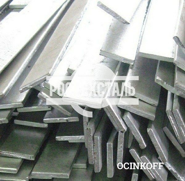 Фото Полоса стальная 12х5 мм сталь 3 ГОСТ 103-2006 оцинкованная