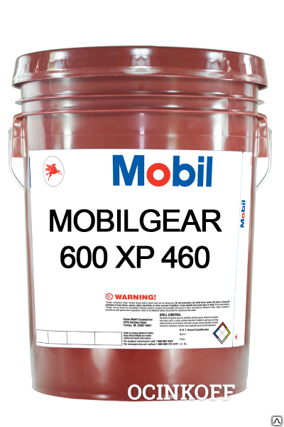 Фото Редукторное масло MOBILGEAR 600 XP460 149655.