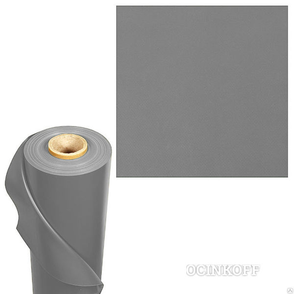 Фото Тентовая ткань ПВХ 600 1,6м*65м серый