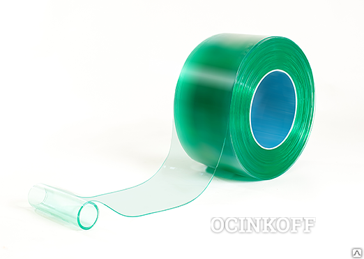 Фото Пленка морозостойкая (зелёная) 400*4мм для ПВХ-завесы, FLM400