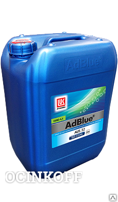 Фото Жидкость для системы SCR дизельных двигателей AdBlue (мочевина) Лукойл 20л
