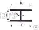 Фото Двутавр 18х13х18х1,5 мм алюминиевый