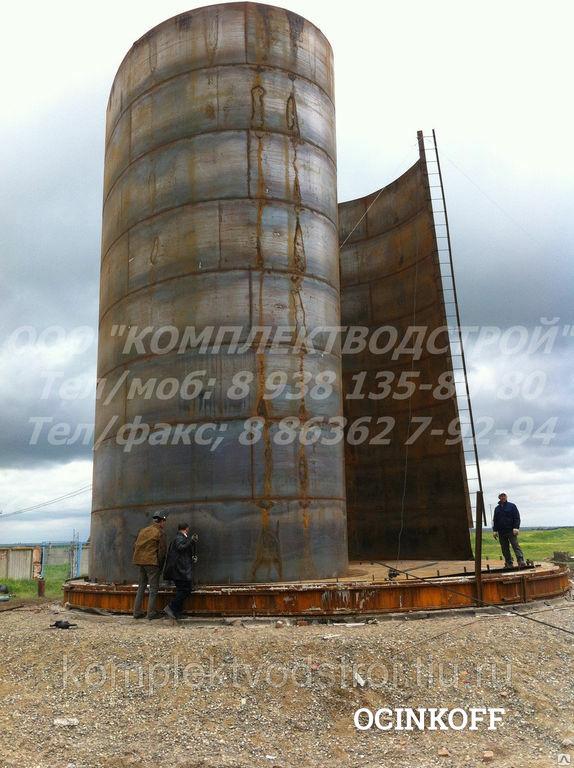 Фото Стальные вертикальные резервуары нефти
