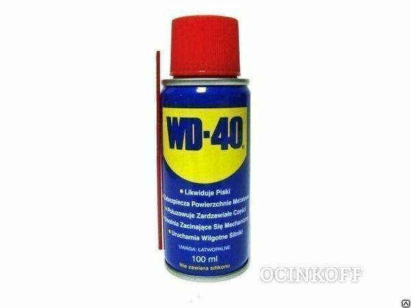 Фото Смазка WD-40 (аэрозоль) 100мл.