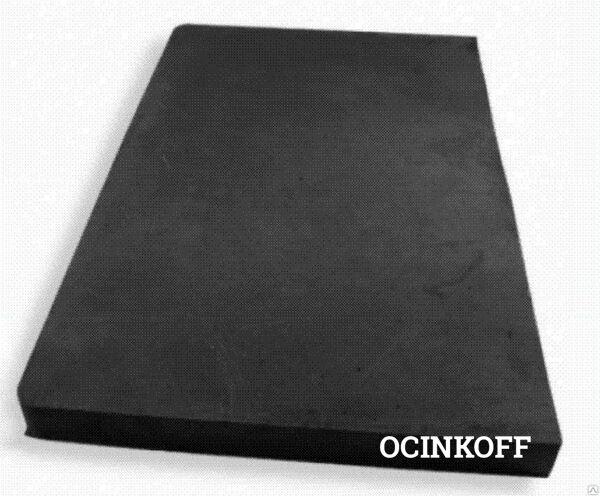 Фото Капролон  (Полиамид 6)Плита черная графитонаполненная 50х1000х2000