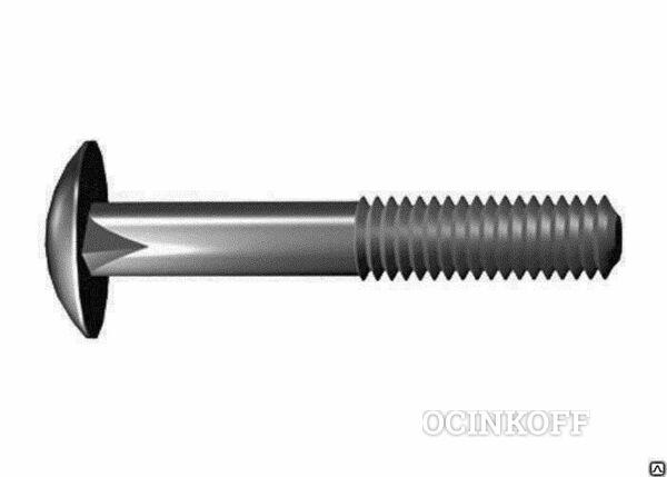 Фото Болты с увеличенной полукруглой головкой и усом. (5 кг), 10,0 x 50