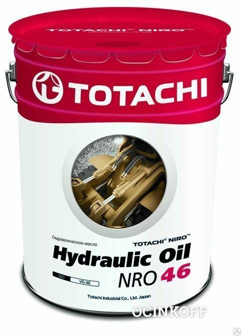 Фото TOTACHI NIRO™ HYDRAULIC OIL NRO ISO 46 20л масло гидравлическое