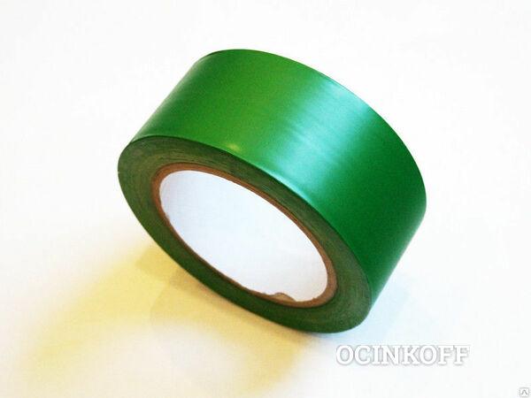 Фото ПВХ лента разметочная, самоклеющаяся 50мм на 33м, цвет зеленый Notrax