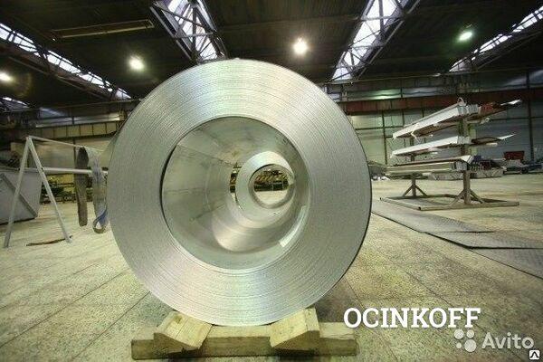Фото Лист оцинкованный 0.7х1000-1250 в рулонах и листах 08кп\пс.ГОСТ 14918-80
