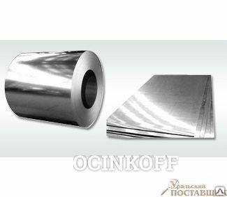 Фото Лист оцинкованный 0.6мм ГОСТ: 14918-80 в листах- в рулонах