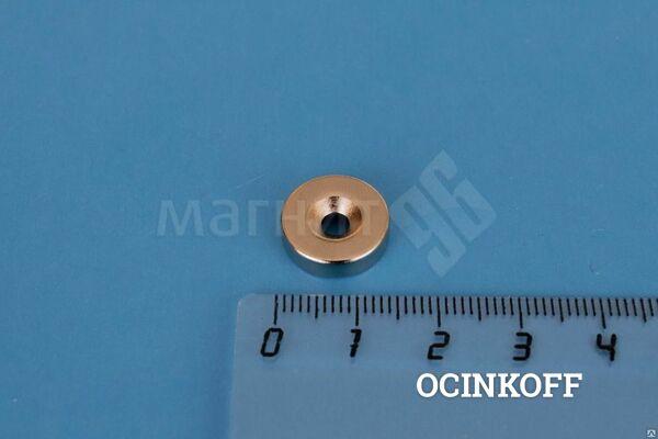 Фото Неодимовый магнит кольцо 14*(6,5*3,5)*4 мм