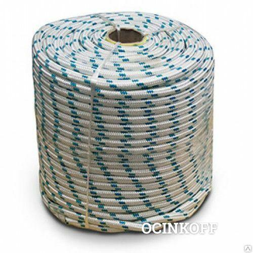 Фото Шнур плетеный полиамидный 16-прядный 8 мм