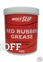 Фото Смазка для резины и суппортов Molyslip Red Rubber Grease 0,5
кг