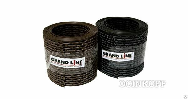 Фото Лента вентиляционная ПВХ GRAND LINE черная 100х5000