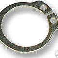 фото Ф 14 кольцо стопорное наружное, оксидированное DIN471