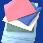 фото Вискозное нетканое полотно 80г/м2 голубой салфетка 0,3х0,38м 3шт в упаковке