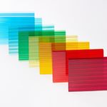 фото Сотовый поликарбонат 6 мм цветной "Колибри"