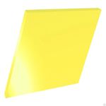 фото Оргстекло 3 мм 2,05 х 3,05 м Plexiglas цветное желтый