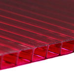 фото Поликарбонат (бордовый) 2,1х6м-4мм