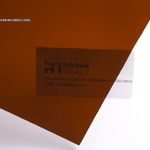 фото Монолитный поликарбонат 10 мм коричневая бронза 2,05х3,05м
