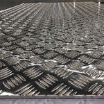 фото Лист алюминиевый рифленый 1.5 мм х 1200 х 1000 Квинтет