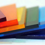 фото Монолитный поликарбонат Цветной 10 мм