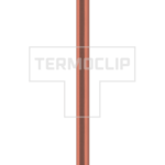 фото Штифт Termoclip CD/WP2-80, сталь/медь, 504015T TERMOCLIP