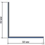 фото Уугол наружный ПВХ металл 0,05*0,05*2 м 1,6мм