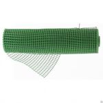 фото Сетка пластиковая 0,8х20 м, ячейка 15х20 мм, зеленая Рocсия