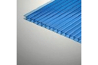 фото Сотовый поликарбонат толщина 16мм/дл 6м Синий