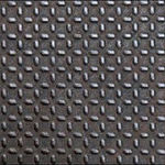 фото Лист стальной рифленый Т4 (ромб) (1500х1800 мм) грунтованный