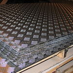 фото Лист алюминиевый рифленый &quot;Квинтет&quot; 1200х600х1,5мм