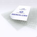 фото Сотовый поликарбонат 8 мм Berolux прозрачный, 2100*12000 мм
