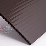 фото Сотовый поликарбонат 4мм (Berrolux) шоколад 2,1х12м