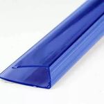 фото Профиль для поликарбоната П-образный синий 10мм/ 2,1 м.