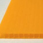 фото Сотовый полипропилен 3,5 мм, 2 х 3 м желтый