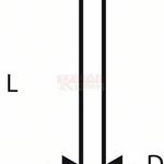 фото BS-GKG 2.8x75мм Гвоздь BOSCH с круглой головкой SN21RK 75, артикул 31651405