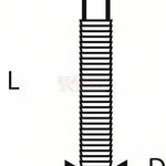 фото BS-GKG RG 2.8x60мм Гвоздь BOSCH с круглой головкой RG, артикул 316514056365